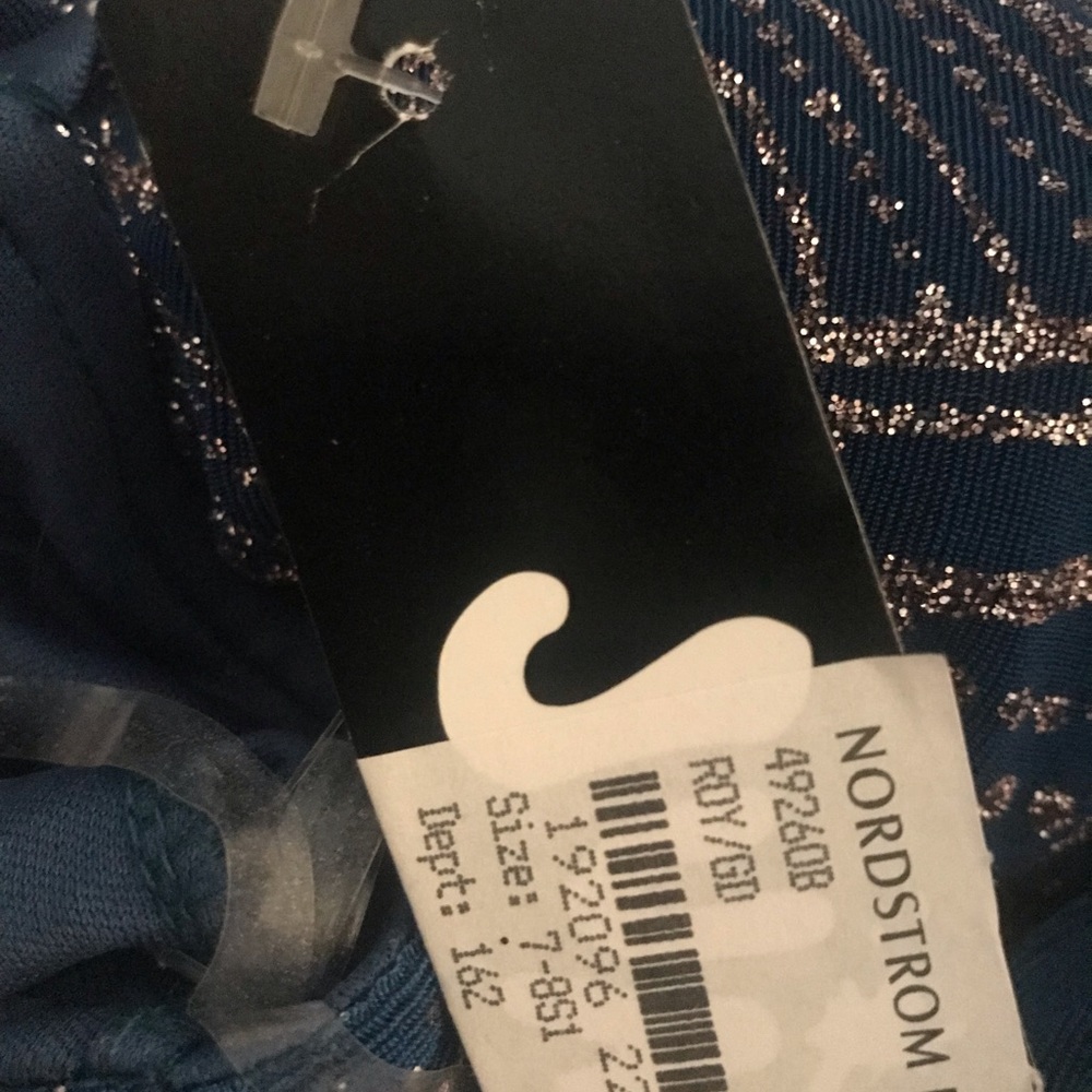 JUMP Glitter V-Neck Spaghetti Strap Maxi Dress NWT - Picture 3 of 3